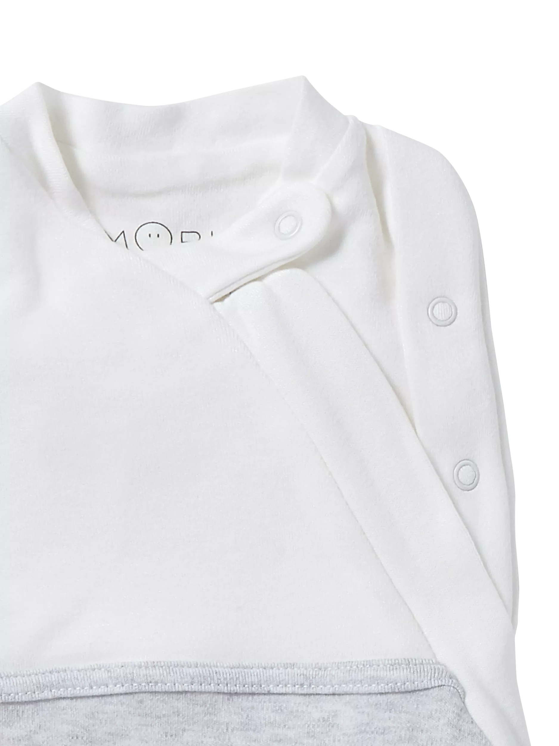 MORI baby swaddle sack grey, UK version