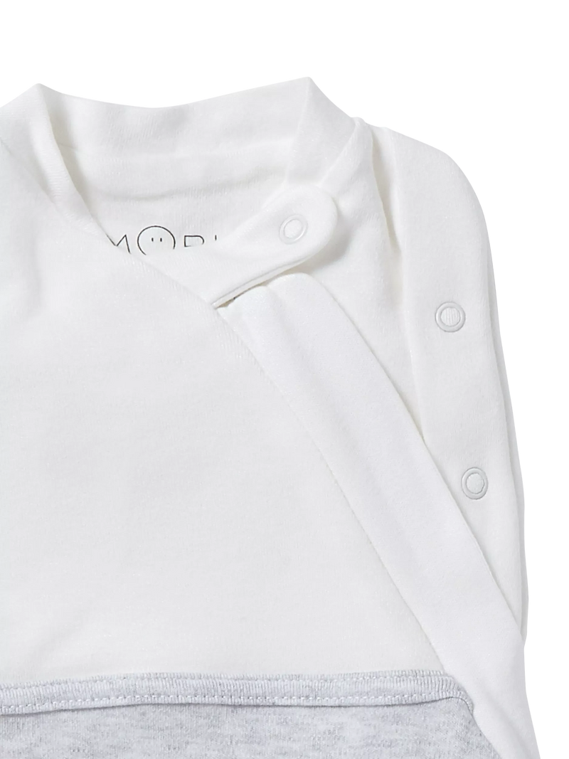 MORI baby swaddle sack grey, UK version