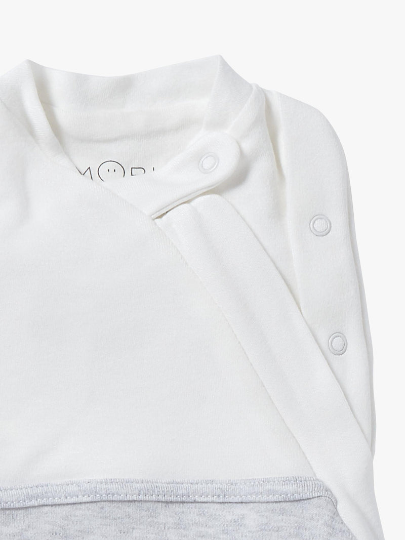 MORI baby swaddle sack grey, UK version