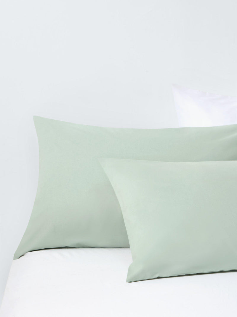 John Lewis green light duvet cover set double (British brand)
