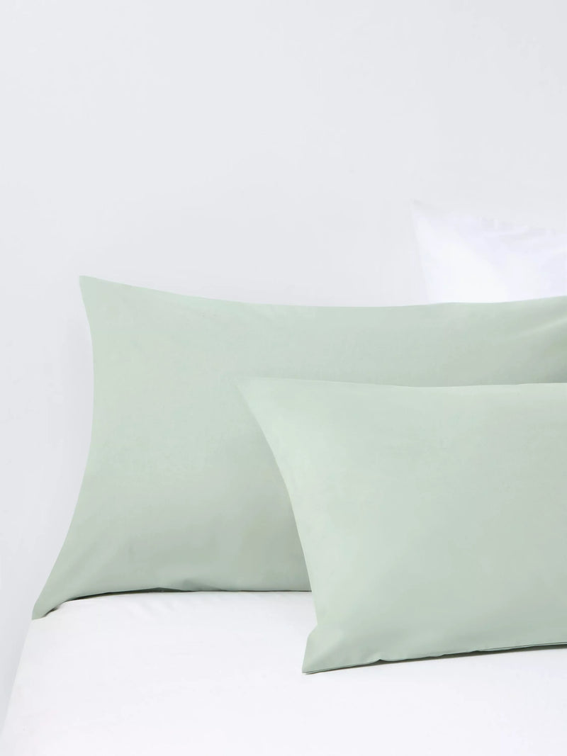 John Lewis green light duvet cover set double (British brand)