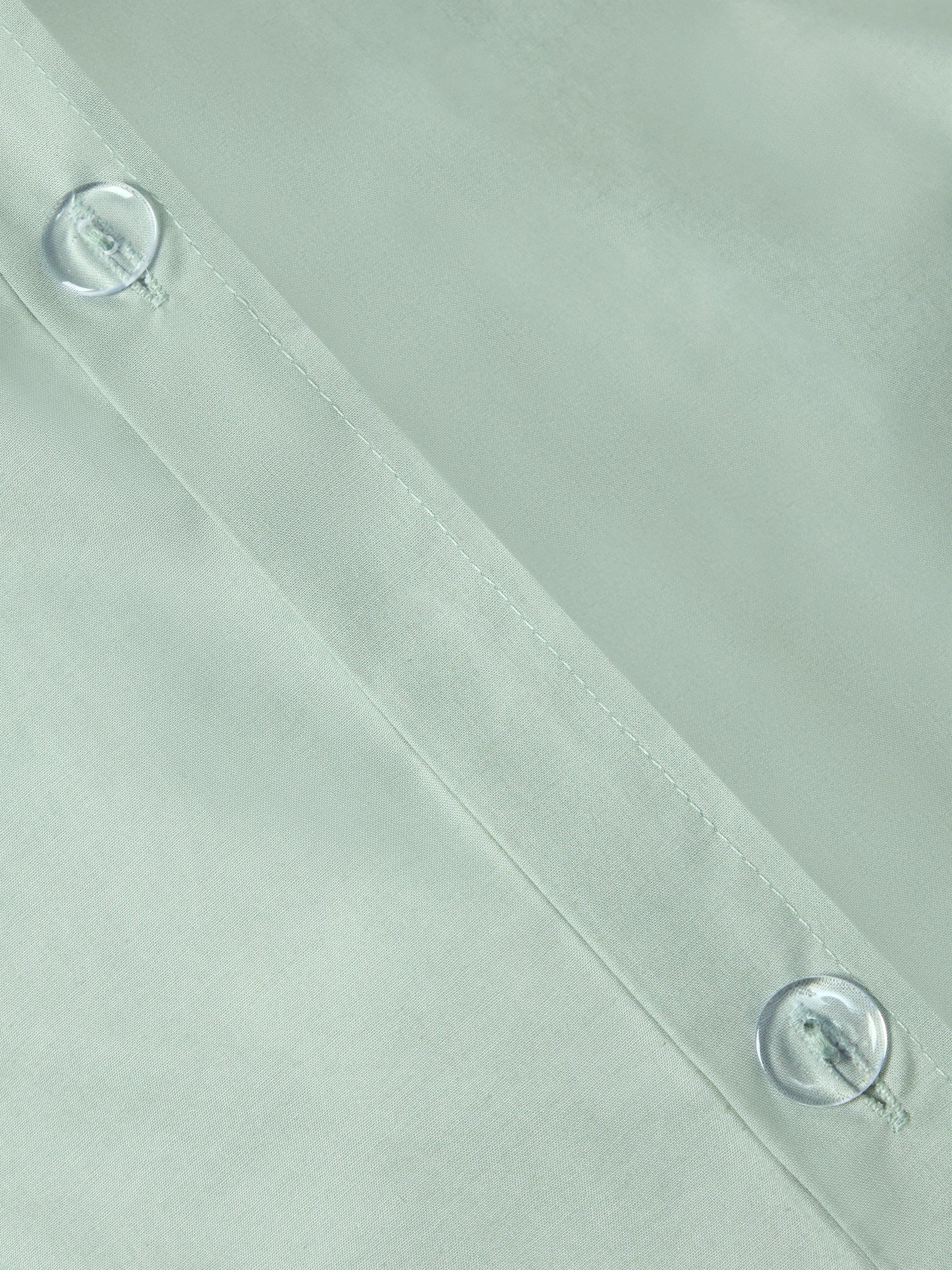 John Lewis green light duvet cover set double (British brand)