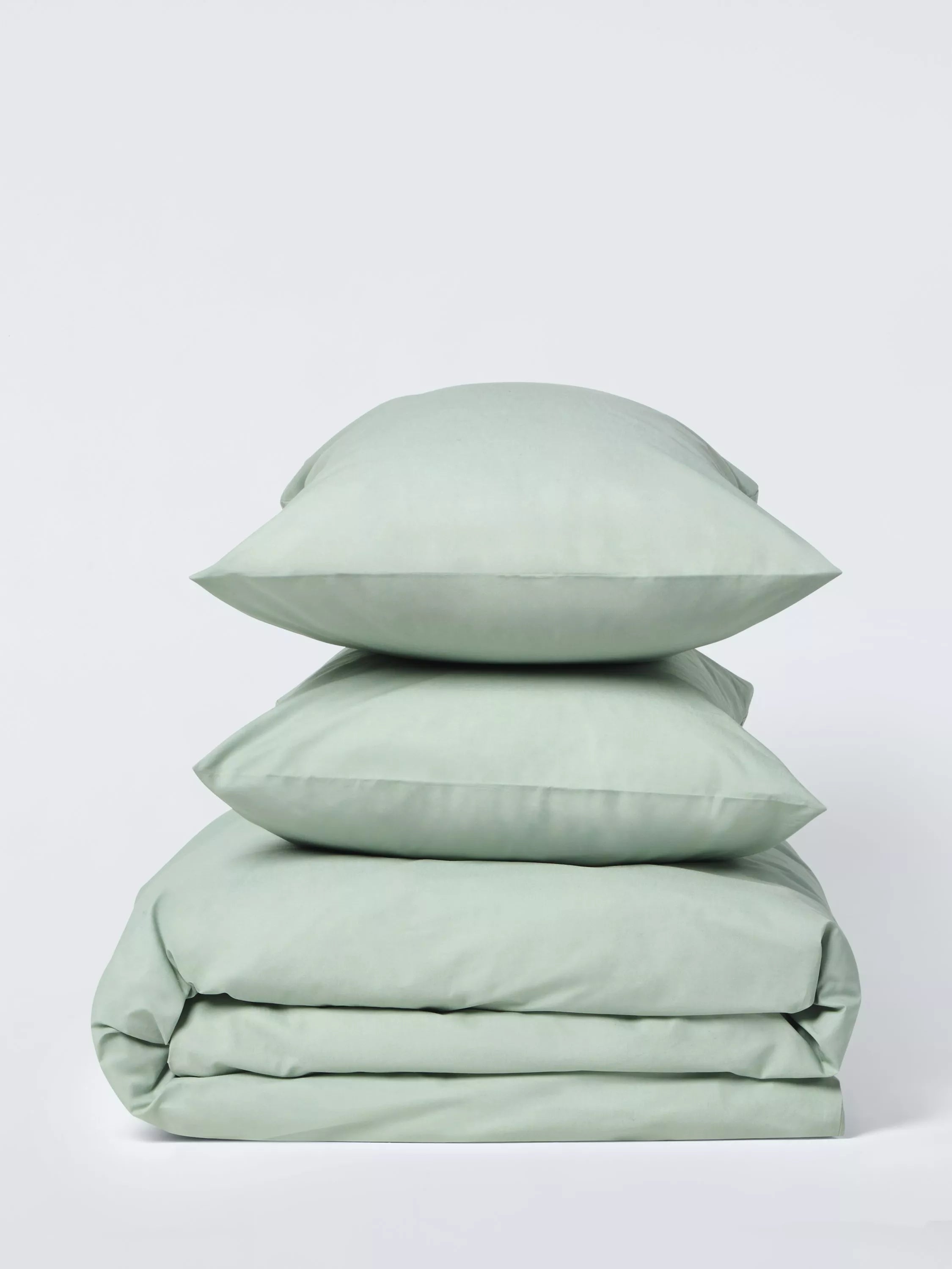 John Lewis green light duvet cover set double (British brand)