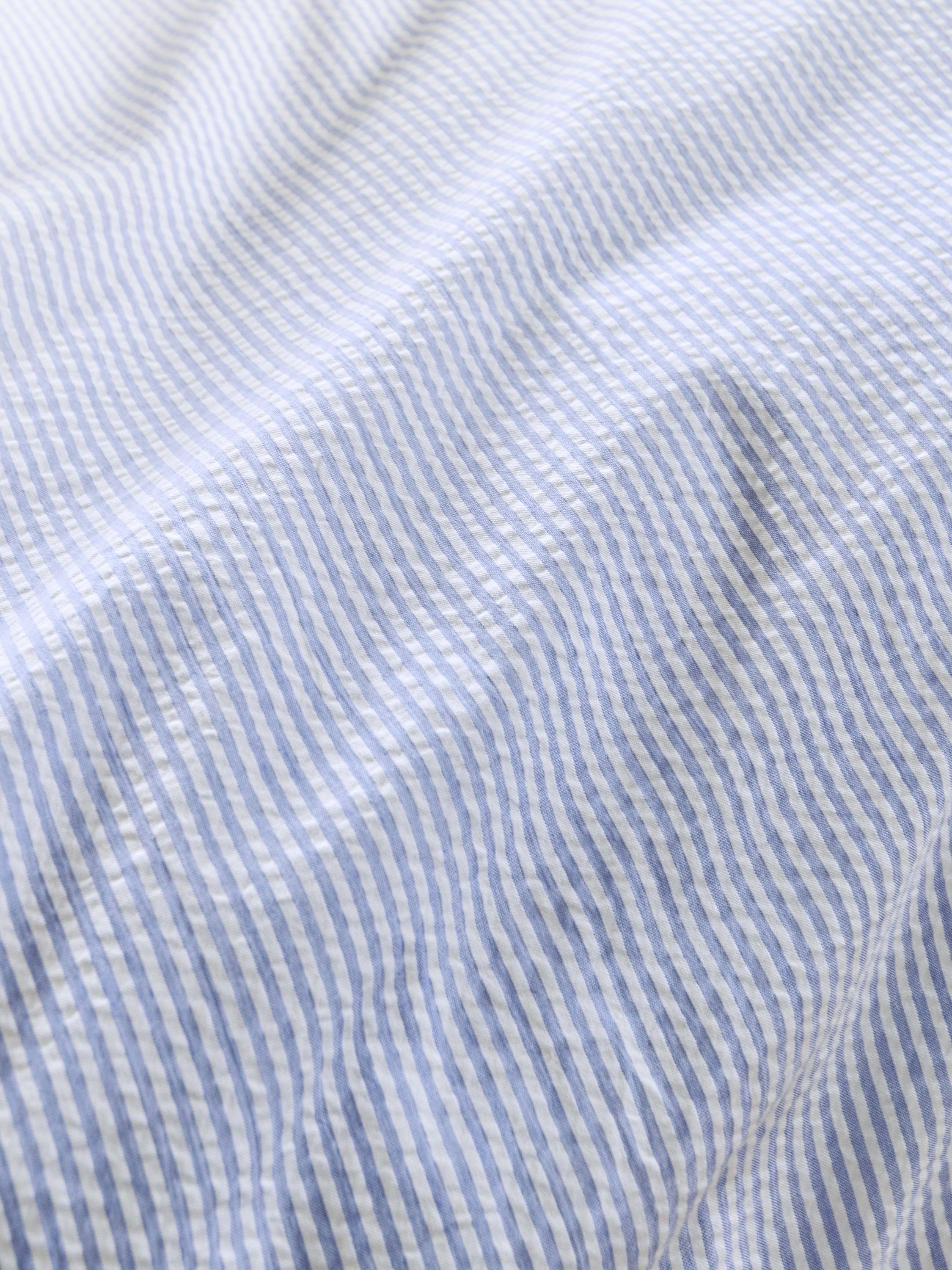 Christy cotton stripe seersucker duvet cover set, UK version