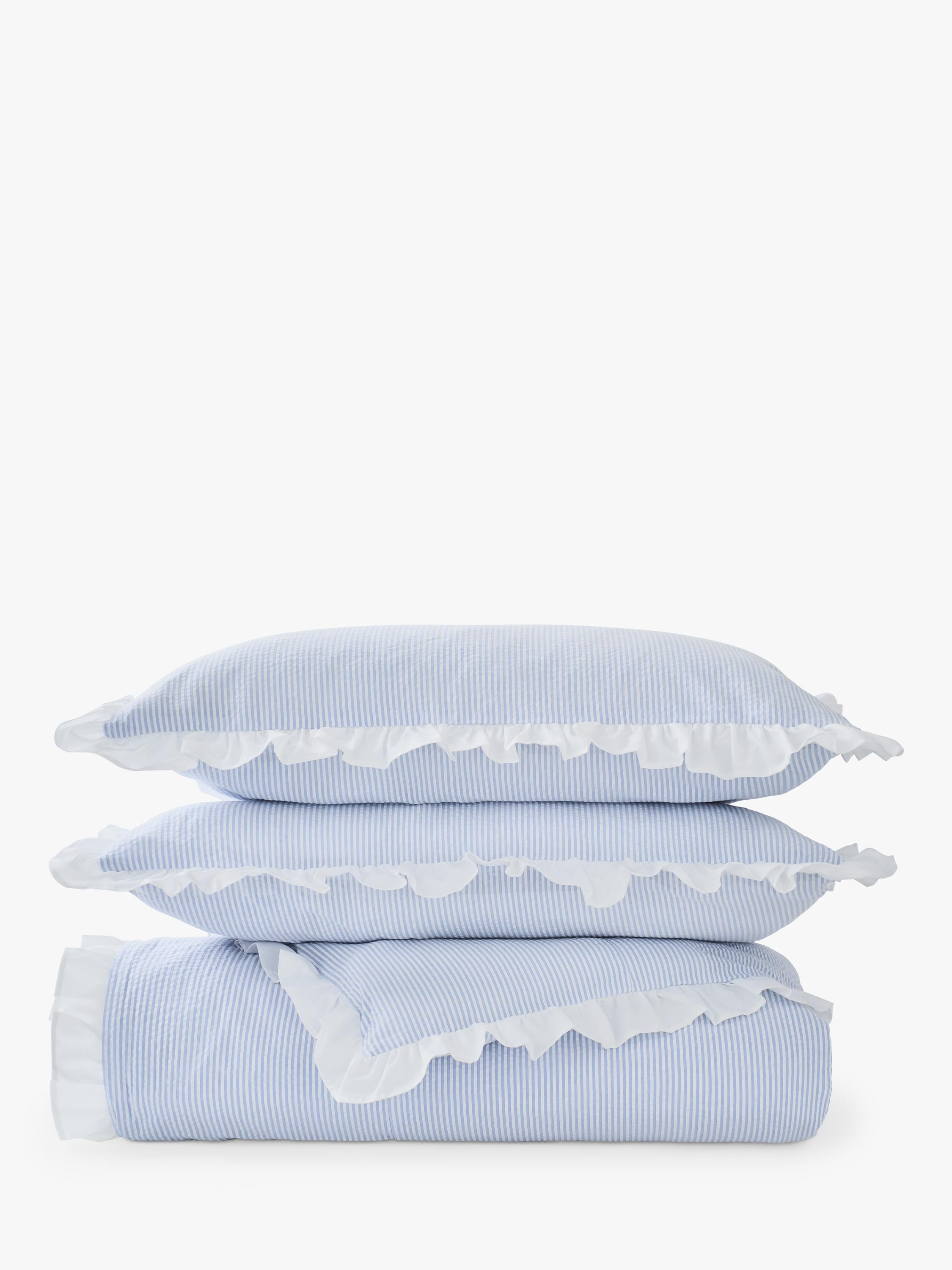 Christy cotton stripe seersucker duvet cover set, UK version