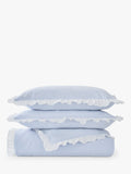 Christy cotton stripe seersucker duvet cover set, UK version