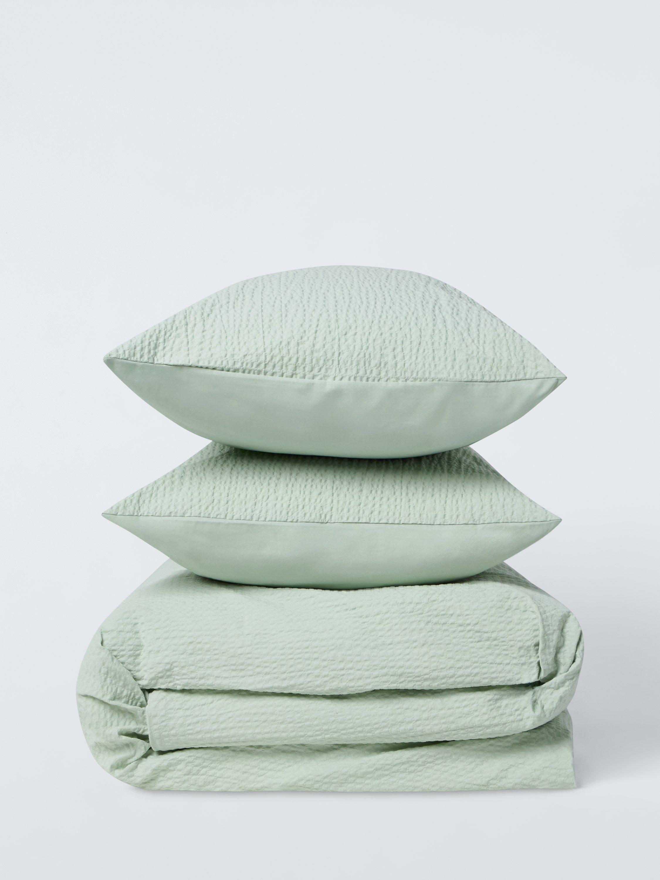 John Lewis seersucker duvet cover set double, imported from the UK
