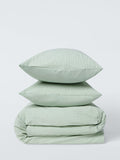 John Lewis seersucker duvet cover set double, imported from the UK