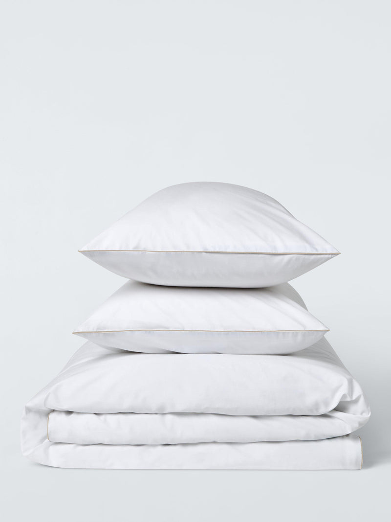 John Lewis organic cotton duvet cover set double 400 thread count - British product