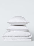 John Lewis organic cotton duvet cover set double 400 thread count - British product