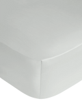 John Lewis 300 Thread Count Fitted Sheet containing TENCEL™ Lyocell, Grey, Double