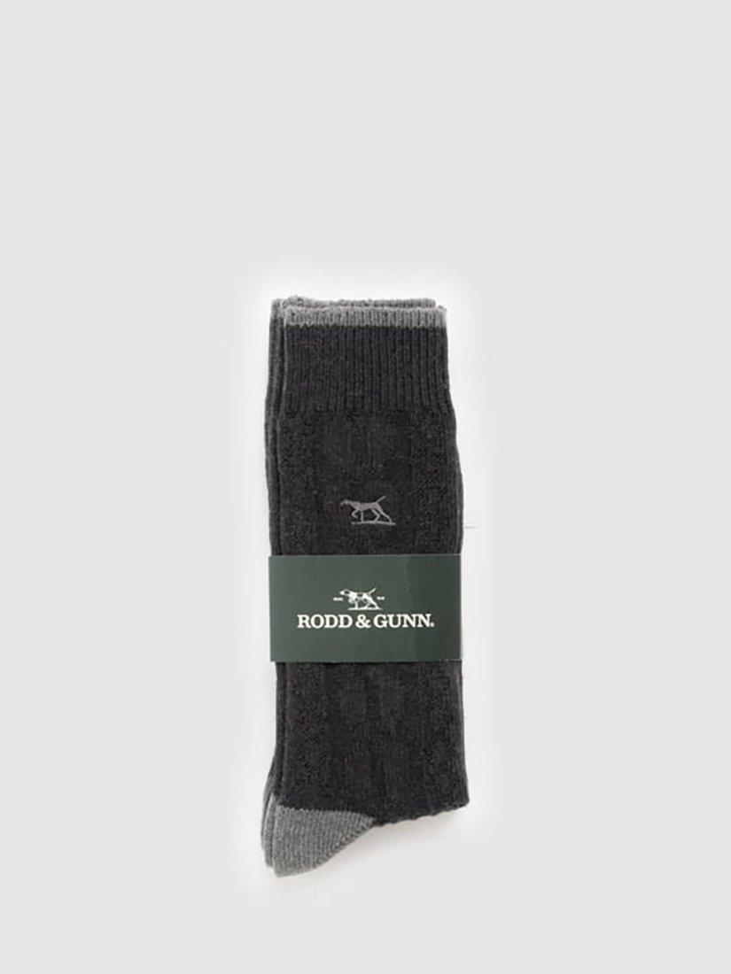 Rodd & Gunn cable knit socks two pack, imported from the UK