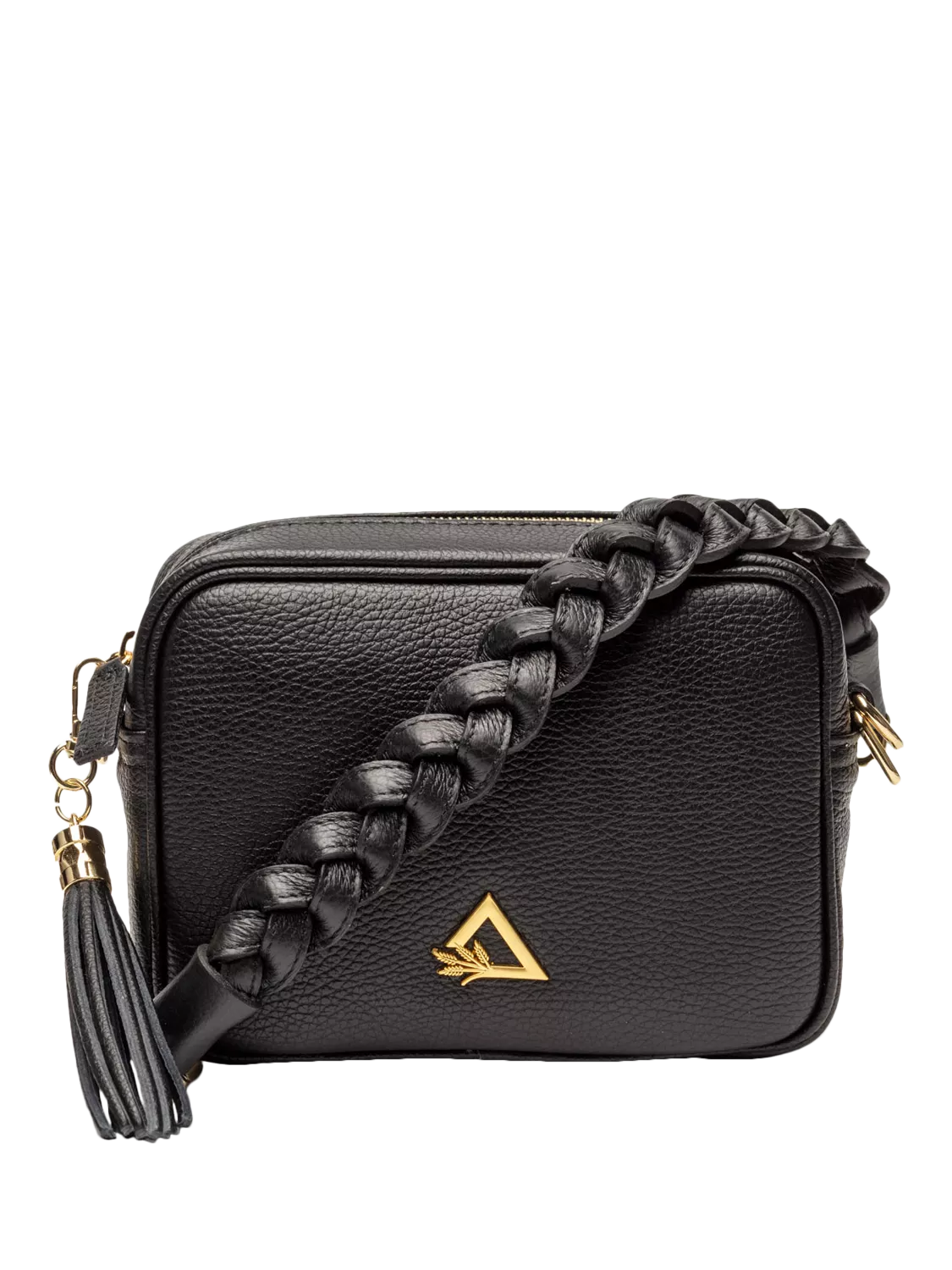 Hay Life leather camera bag black, imported from the UK