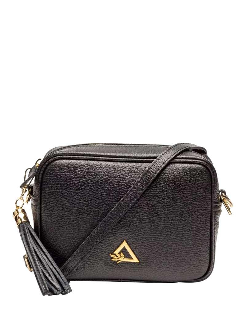 Hay Life leather camera bag black, imported from the UK