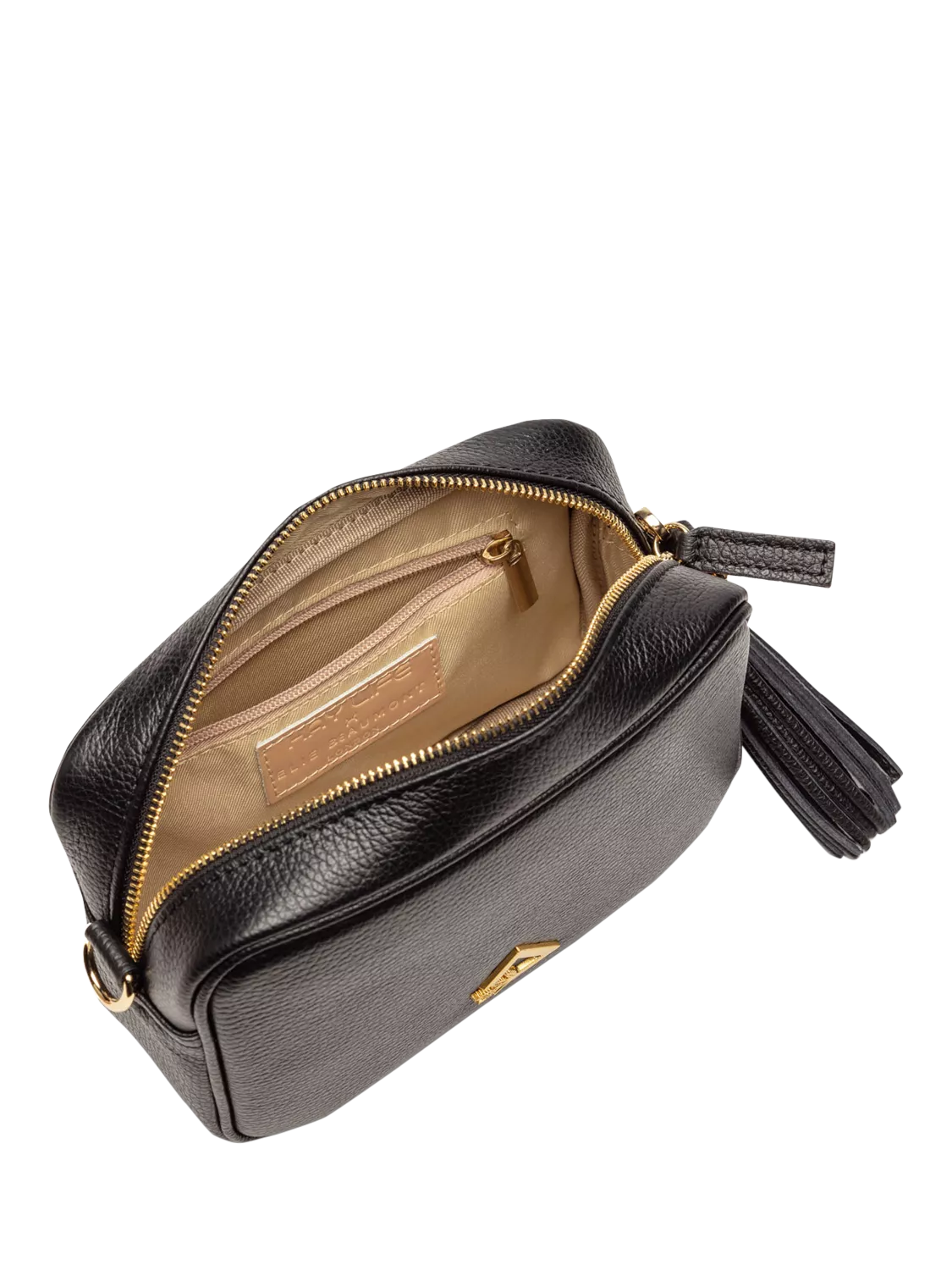 Hay Life leather camera bag black, imported from the UK