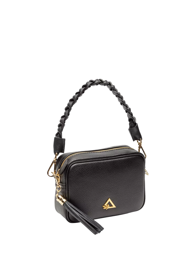 Hay Life leather camera bag black, imported from the UK