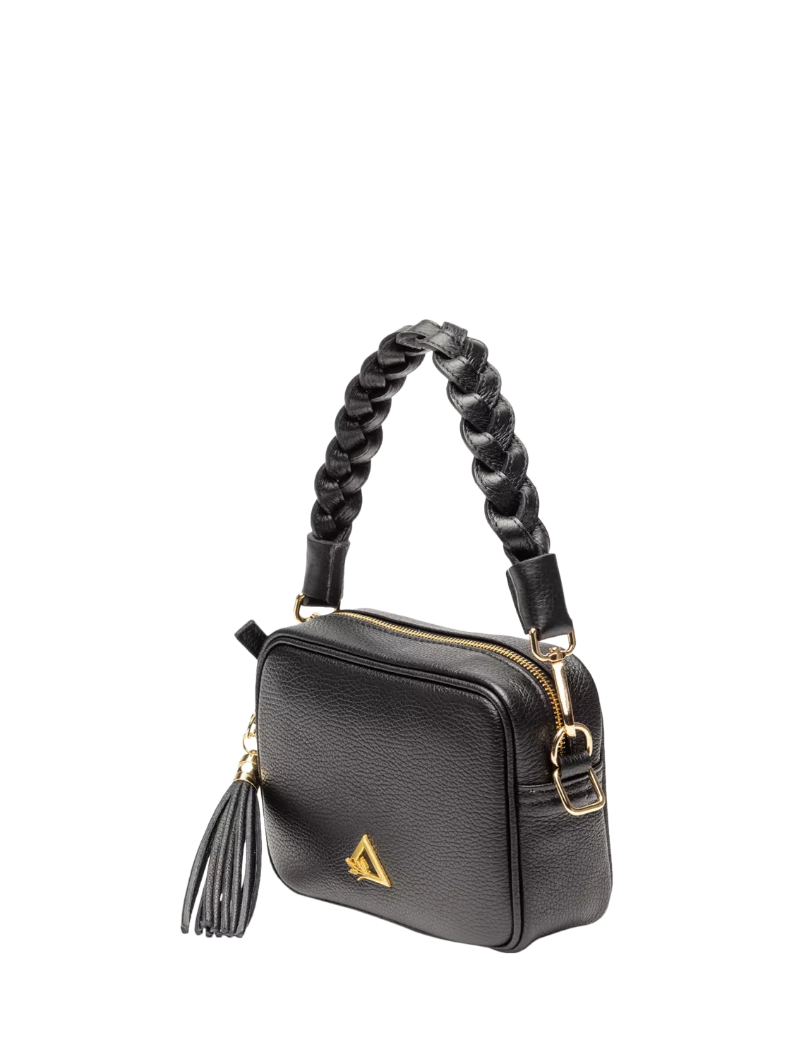 Hay Life leather camera bag black, imported from the UK