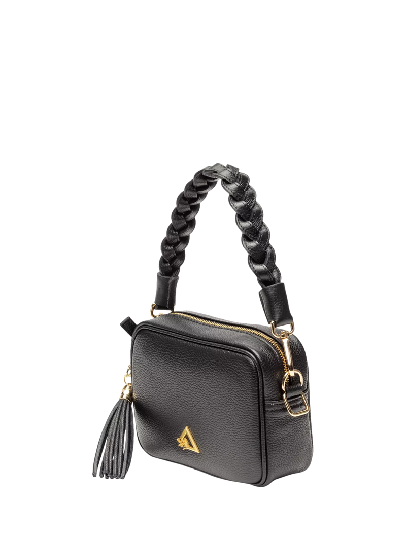 Hay Life leather camera bag black, imported from the UK