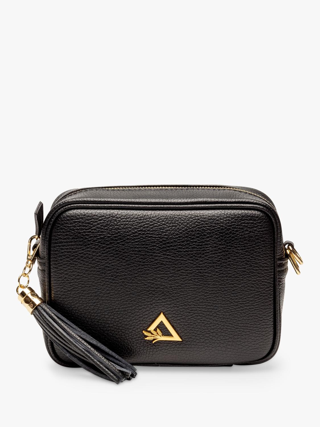 Hay Life leather camera bag black, imported from the UK
