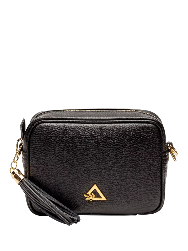 Hay Life leather camera bag black, imported from the UK