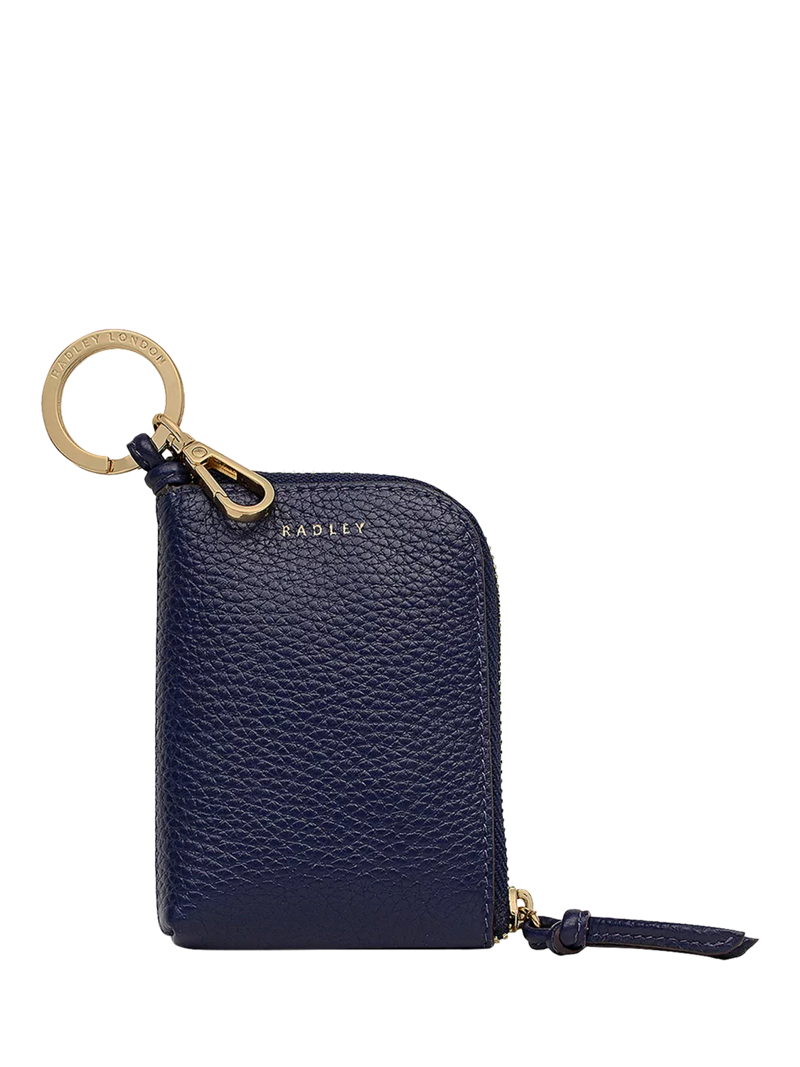 Radley Golden Lane bag charm leather card holder (British brand)