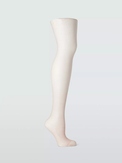 10 Denier, figurformende Strumpfhose, 2er-Pack, Mandel