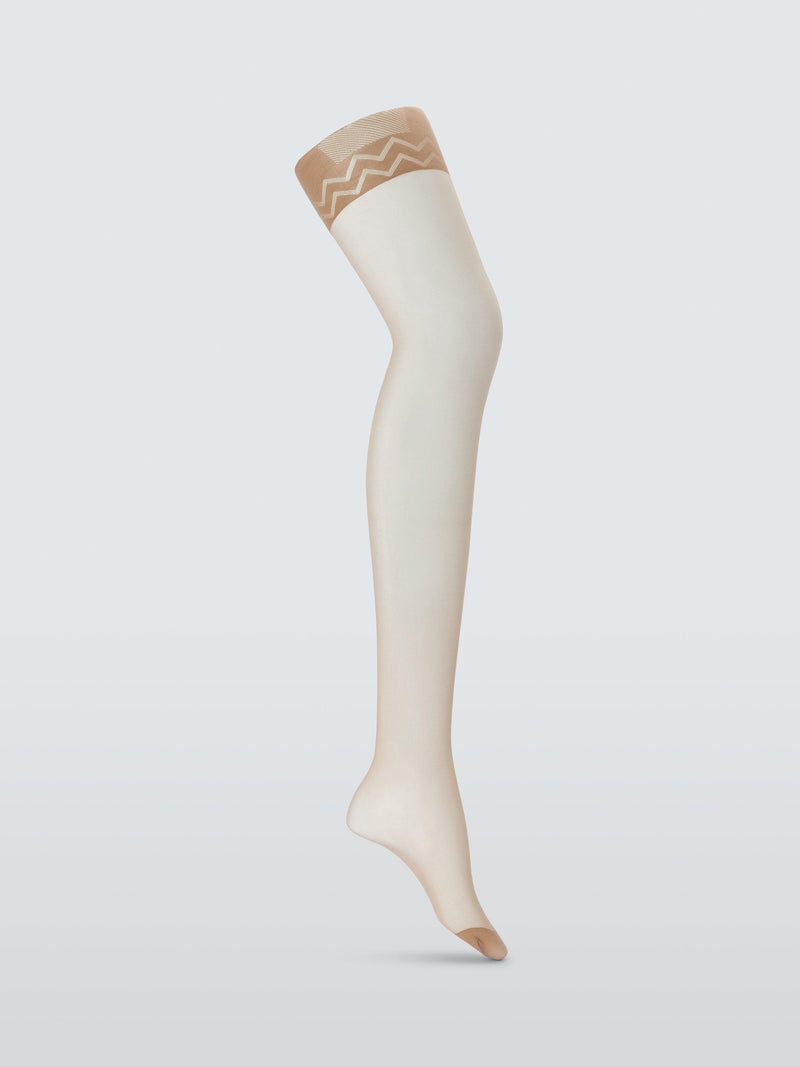 John Lewis 15 Denier Sleek Body Shaper Tights, Pack of 2, Almond, UK version