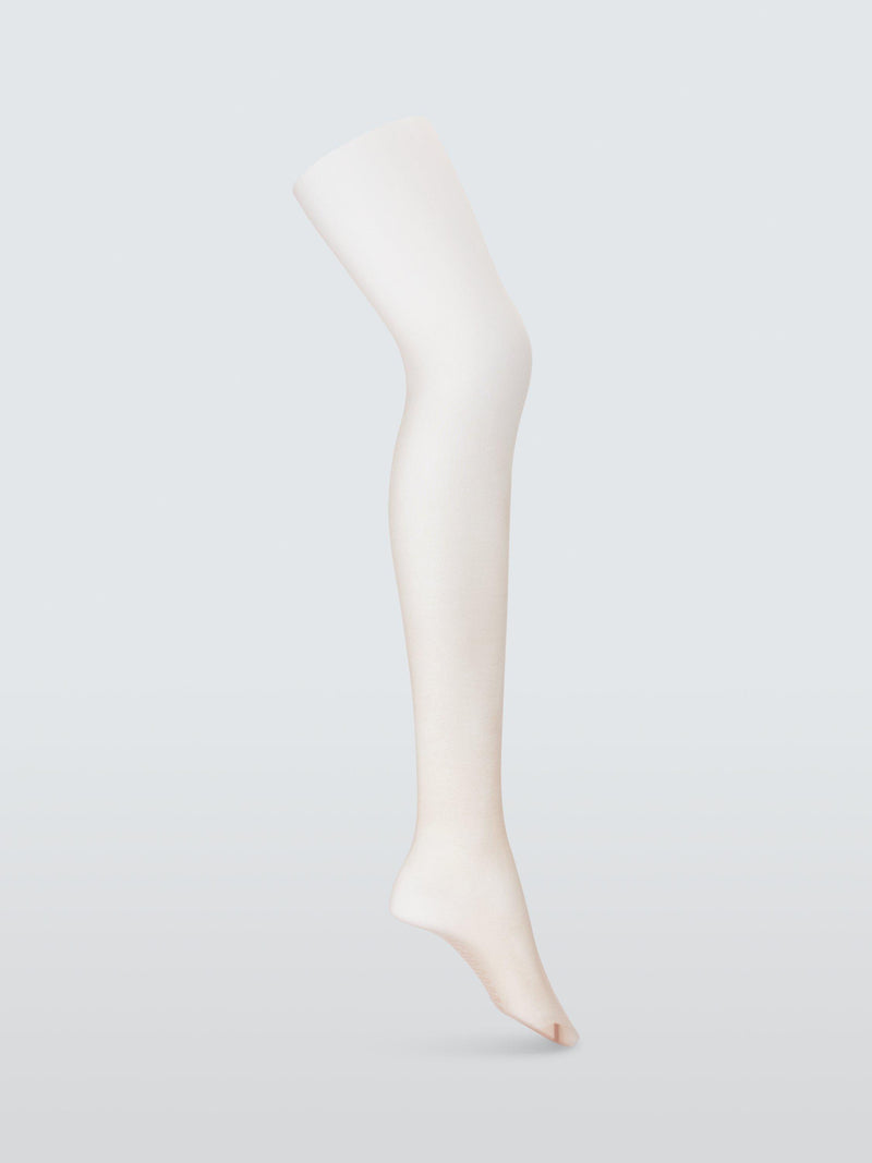 John Lewis barely there non-slip 7 denier tights, pack of 2 in Almond, UK version