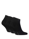 Calvin Klein trainer socks pack of 3 black (British brand)
