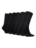 Calvin Klein classic socks pack of 6 black, UK version