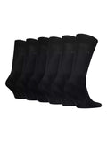 Calvin Klein classic socks pack of 6 black, UK version