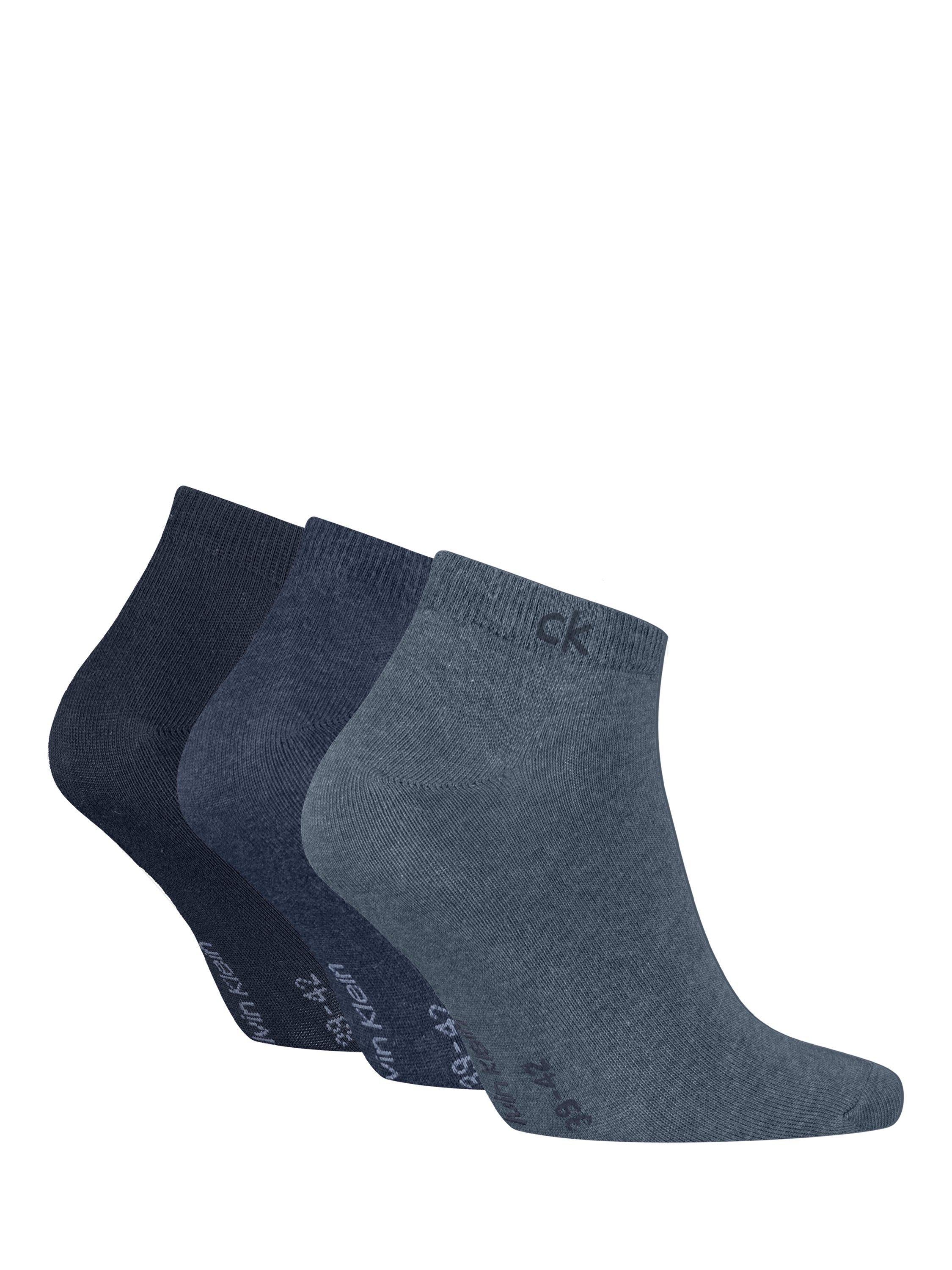 Calvin Klein trainer socks pack of 3 (British brand)