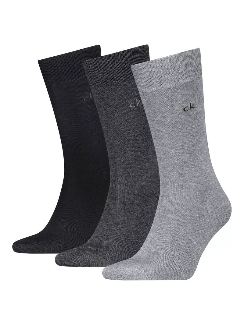 Calvin Klein Classic Ankle Socks, Pack of 3