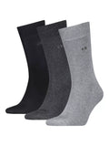 Calvin Klein Classic Ankle Socks, Pack of 3