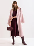 Phase Eight mini crossbody leather bag in dark red (British brand)