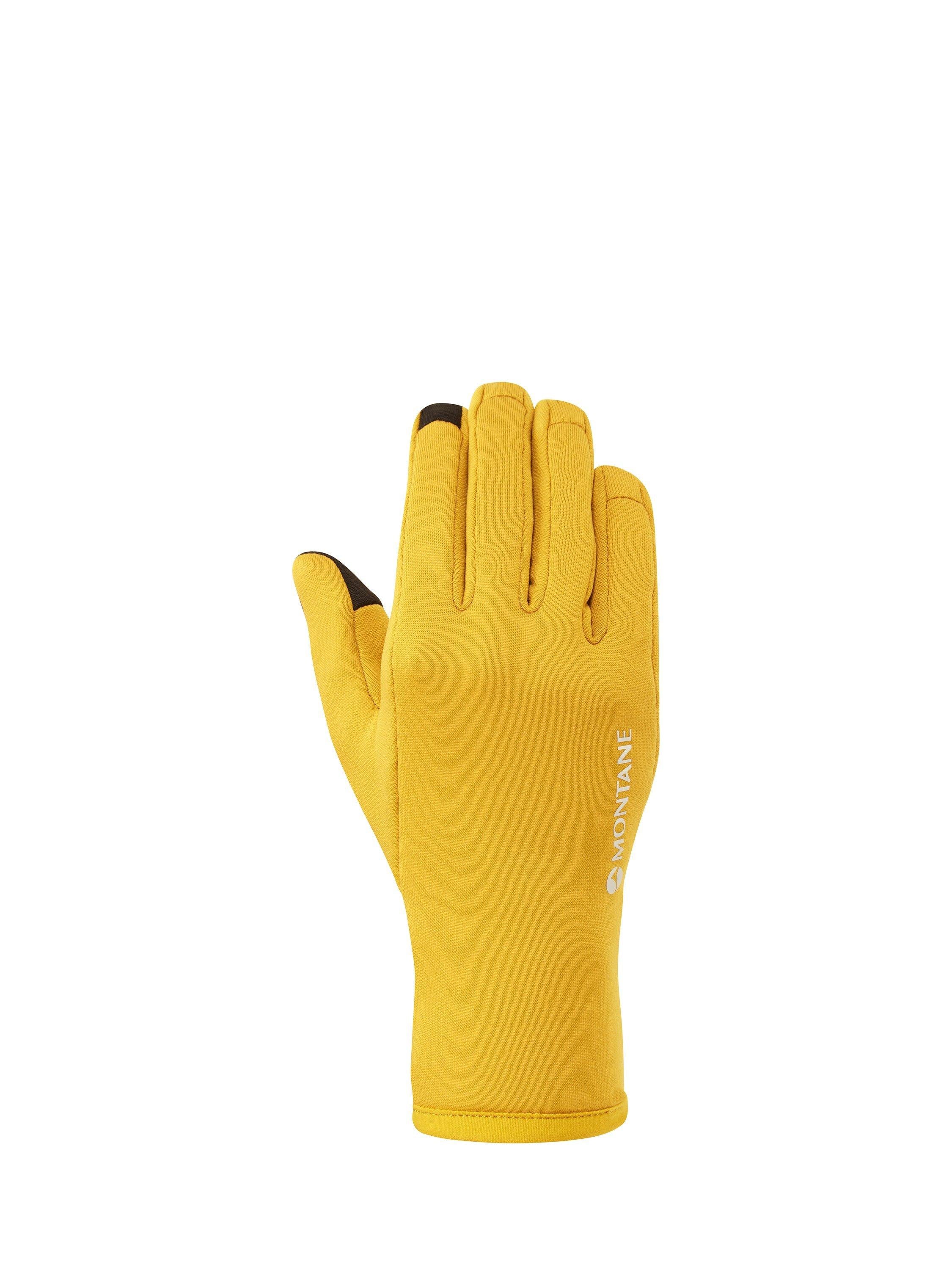 Montane Fury gloves for men, cold-weather liner - British product