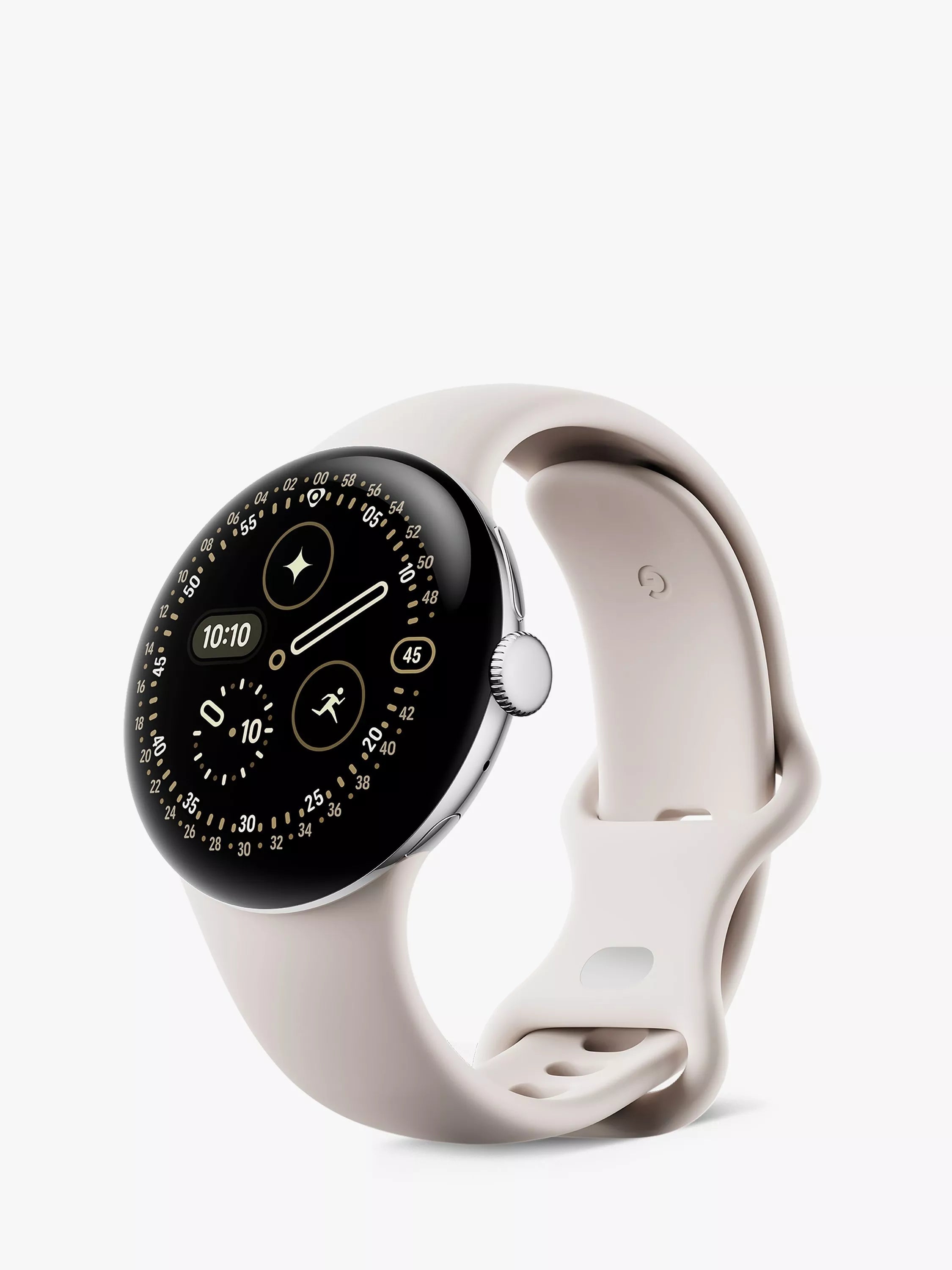 Google Pixel Watch 4 GPS, Porcelain, 45mm