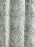 Laura Ashley Tuileries curtains dark sage pair, imported from the UK