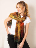Alie Street Celestine wool silk scarf, UK version