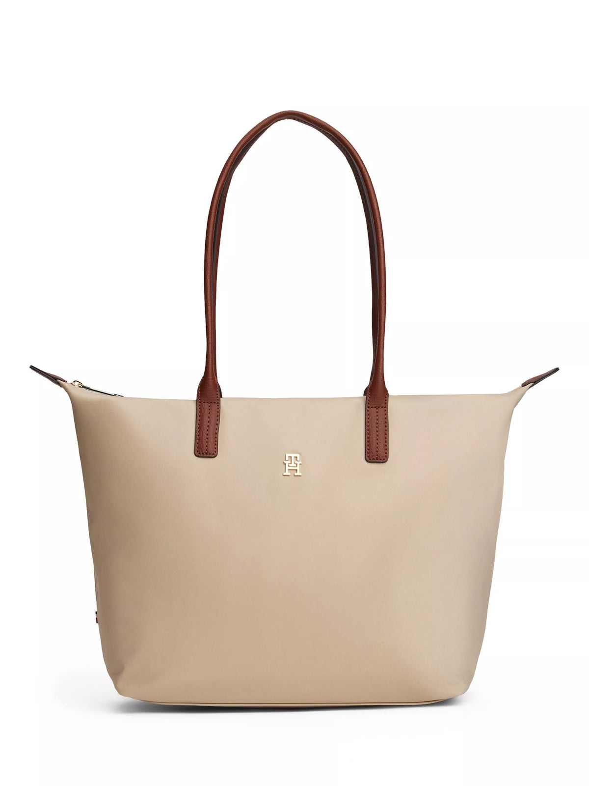 Tommy Hilfiger Popette tote bag in sandalwood - British product
