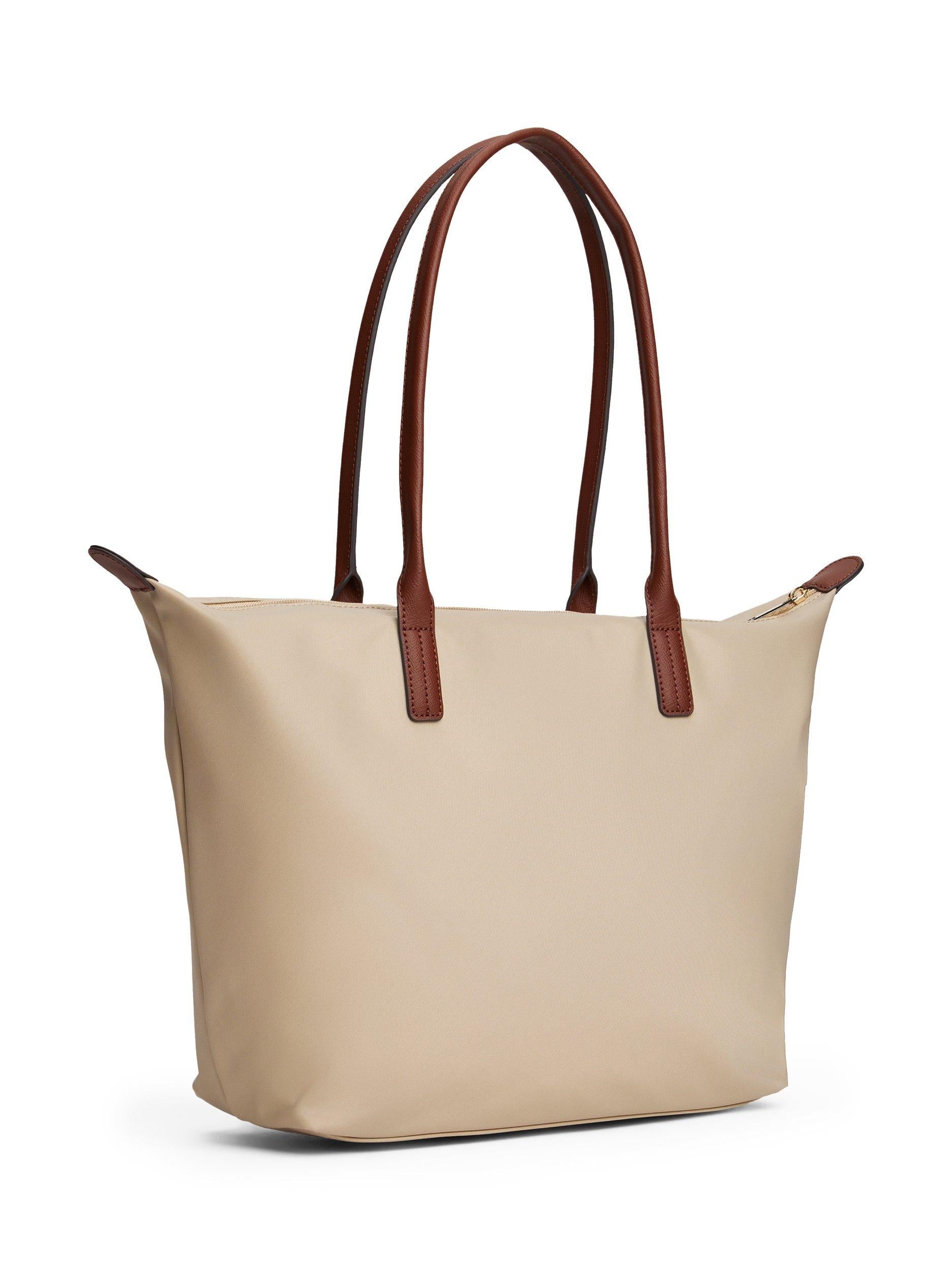 Tommy Hilfiger Popette tote bag in sandalwood - British product