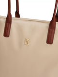 Tommy Hilfiger Popette tote bag in sandalwood - British product