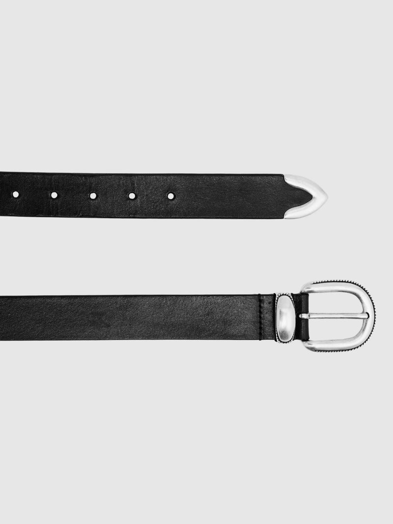 Reiss Jonny leather belt, 100% leather - British product