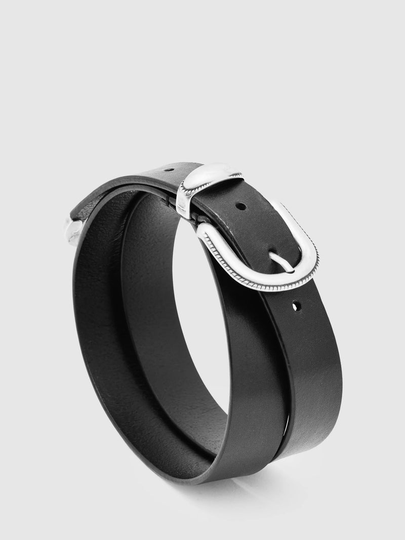 Reiss Jonny leather belt, 100% leather - British product