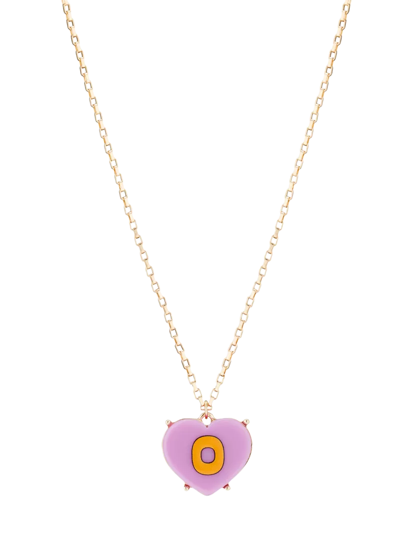 Stych Kids Sweet Initial Pendant Necklace