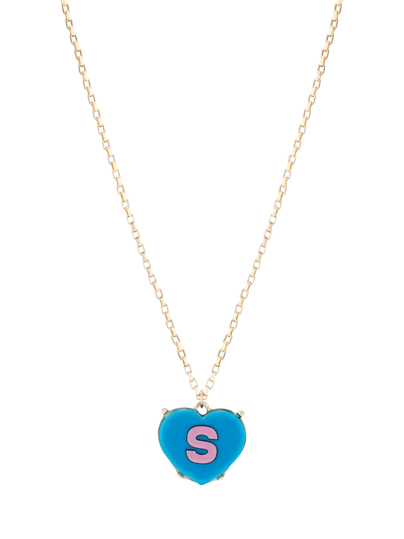 Stych Kids Sweet Initial Pendant Necklace