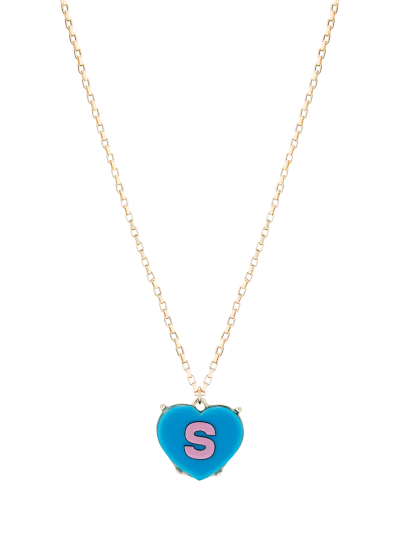 Stych Kids Sweet Initial Pendant Necklace