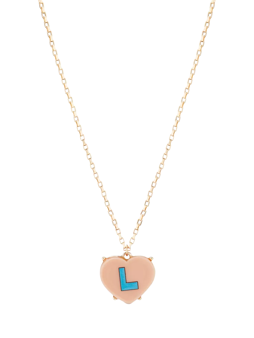 Stych Kids Sweet Initial Pendant Necklace