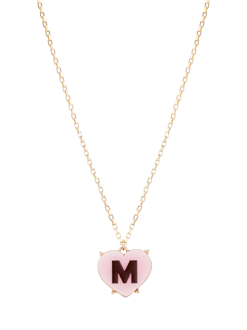 Stych Kids' Sweet Initial Pendant Necklace, imported from the UK