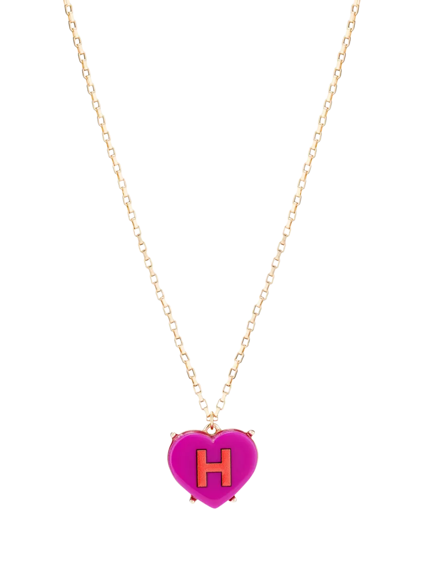 Stych Kids Sweet Initial Pendant Necklace